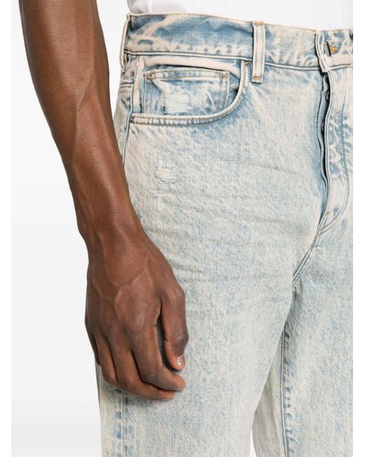 Amiri Straight Jeans in het Gray voor heren