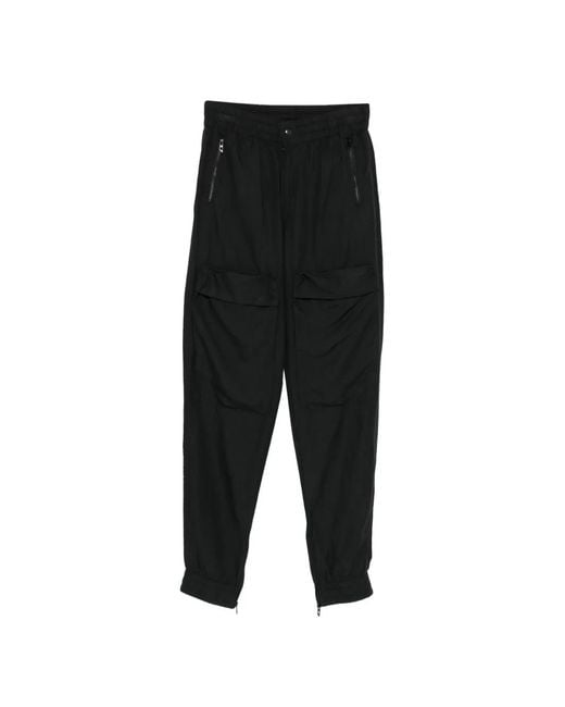 DIESEL Black Zip-Pocket Trousers