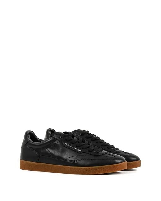 Karl Lagerfeld Black Kandidate Sneakers for men