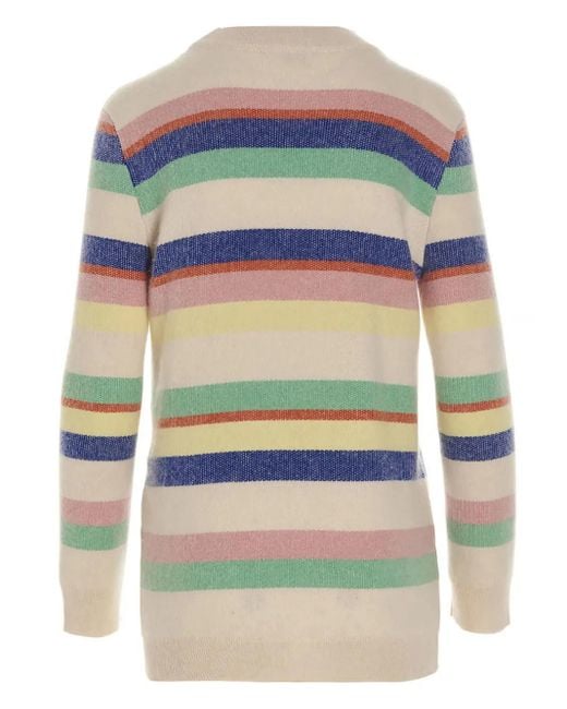 MIXIK Blue Striped Sweater