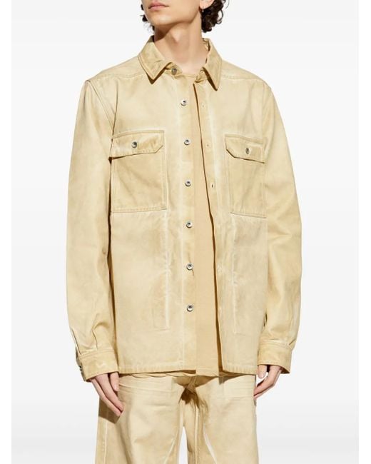Rick Owens Natural Classic Jacket for men