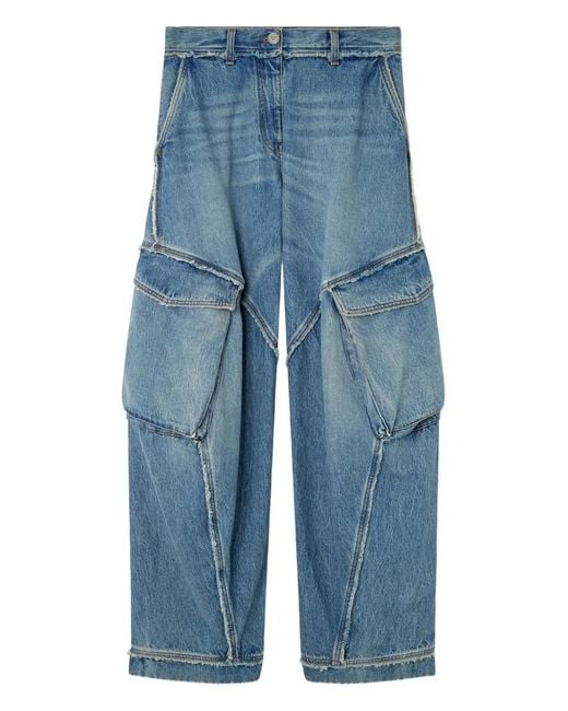 Vaqueros Cargo Versace de color Blue