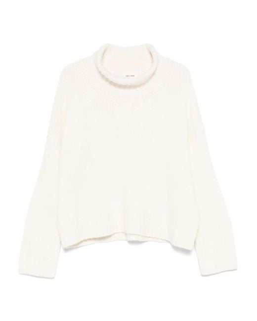 Soft Goat White Cashmere Jumper