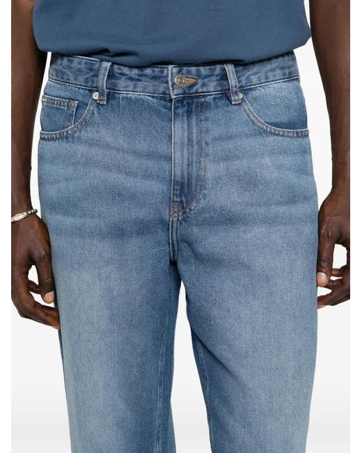 Les Deux Blue Ryder Pocket Jeans for men