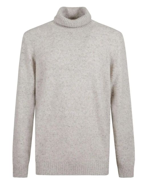 Brunello Cucinelli Gray Turtleneck Sweater for men