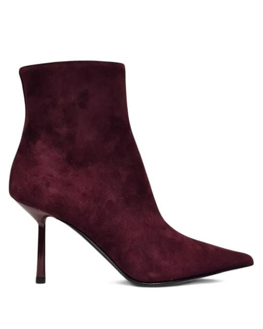 Le Silla Purple 90Mm Bella Boots