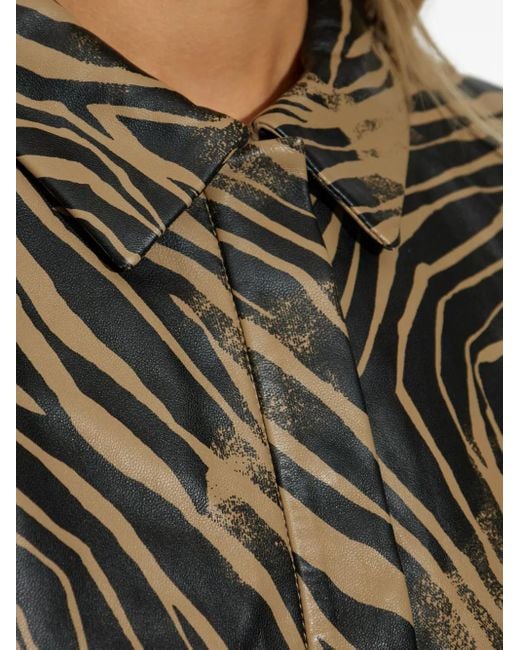 Munthe Blouse Met Zebraprint in het Gray
