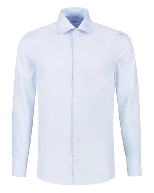 メンズ Stenstroms Cotton Shirt White