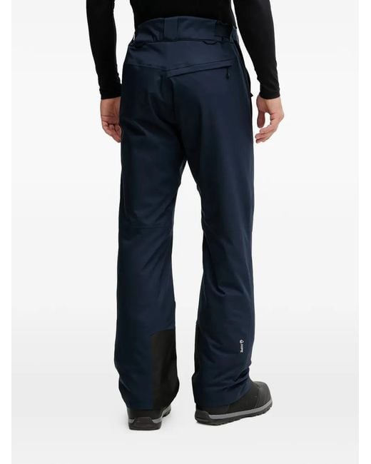 Peak Performance Blue Buttoned Skiwear Trousers for men