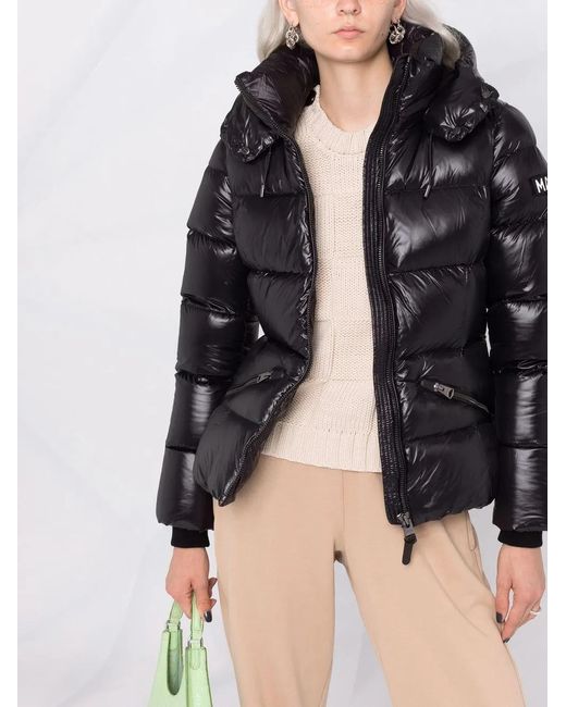 Mackage Black Madlyn Padded Zipped Jacket