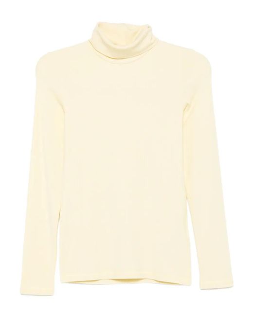 T-Shirt A Maniche Lunghe di Marc O' Polo in Natural