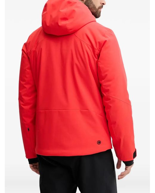 Colmar Red Hooded Pocket Jacket for men