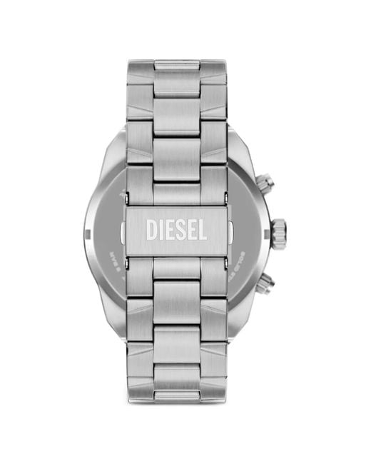 DIESEL Gray Spiked Chronograph 49Mm Watch for men
