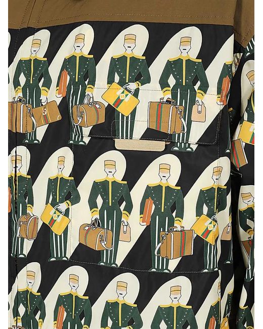 Gucci Green Light Jackets for men