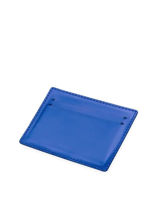 Adererror Blue Leather Card Holder