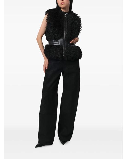 Apparis Black Cleo Zip Vest
