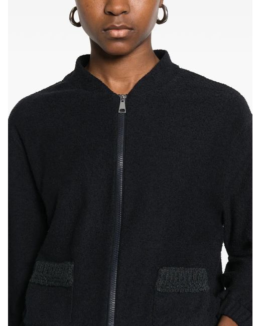 Moncler Black Zip Pocket Sweater