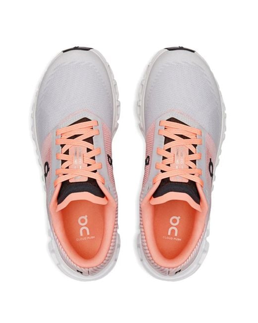 On Shoes Pink Cloud 6 Push Sneakers