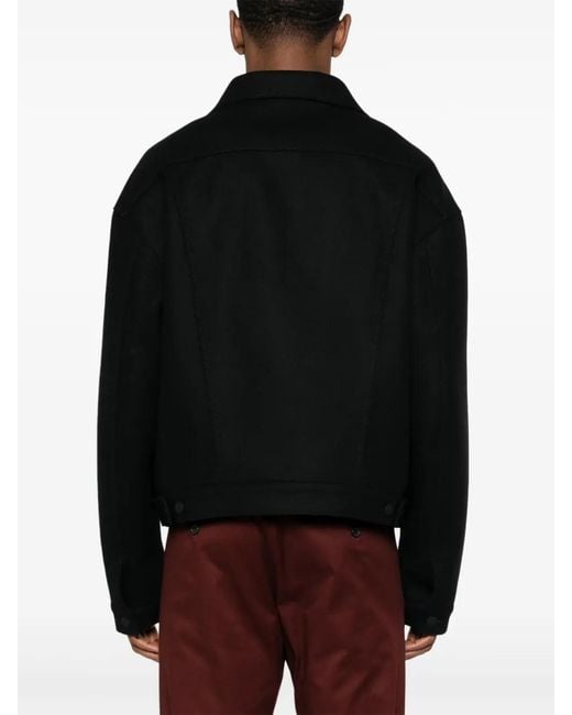 DSquared² Black Coats for men