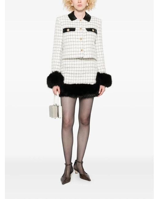 Self-Portrait White Neutrals Jackets