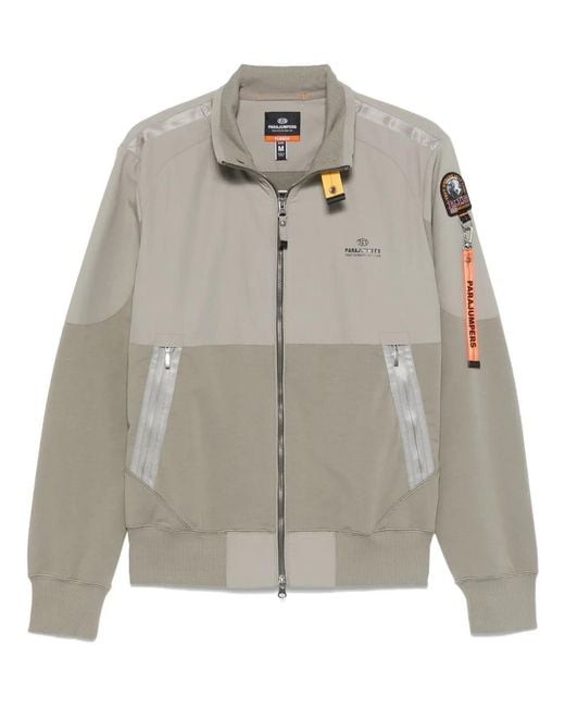 Parajumpers Gray Panelled Jacket for men