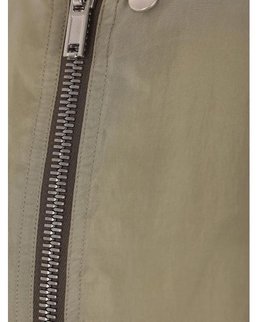 Rick Owens Green Peter Jumbo Flight Jacket for men