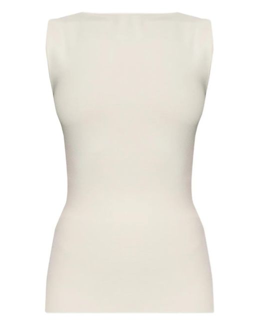 Entire studios White Sleeveless Top