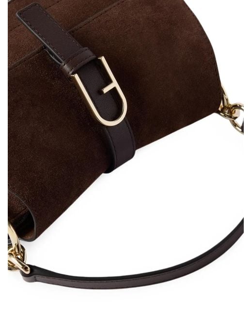 Furla Brown Top Handle Mini