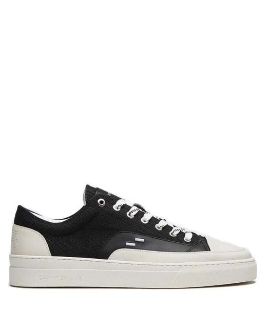 Filling Pieces Black Low-Top Sneakers for men
