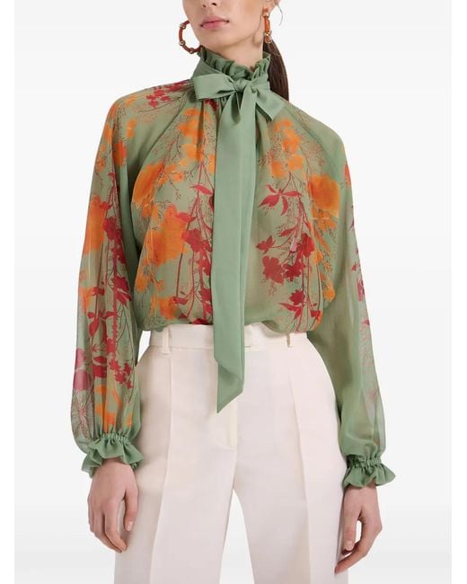 LaDoubleJ Green Cerere Blouse
