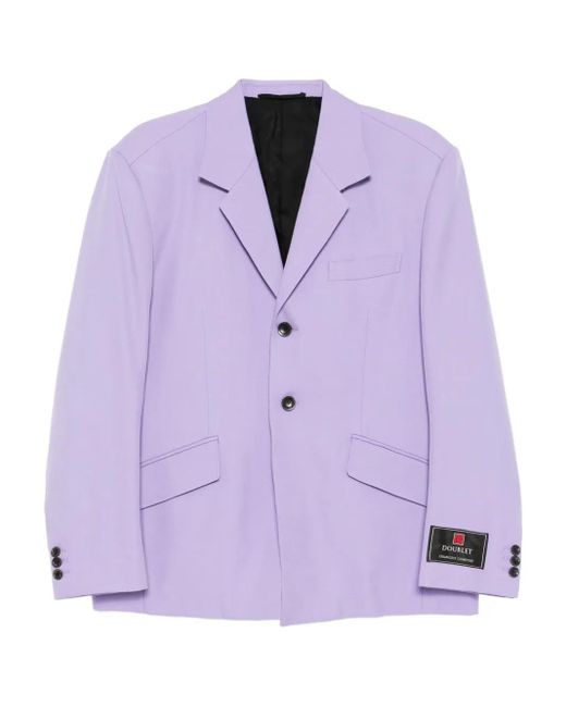 Blazer À Simple Boutonnage Doublet pour homme en coloris Purple