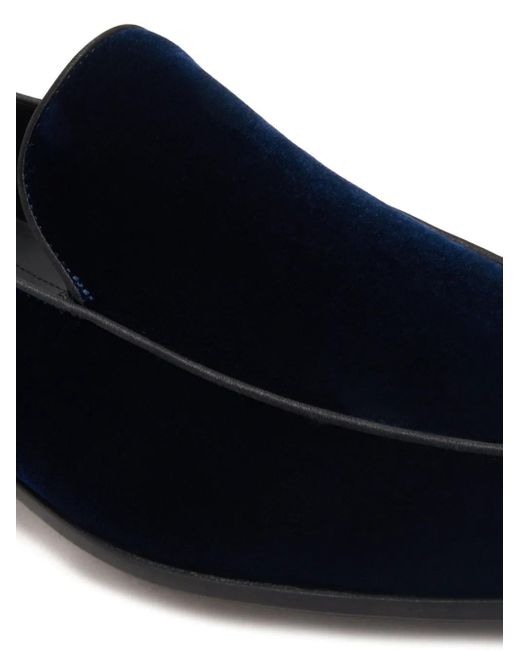 メンズ Magnanni Shoes スエード ローファー Blue