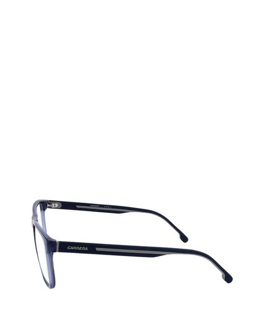 Carrera Blue Square-Frame Glasses for men