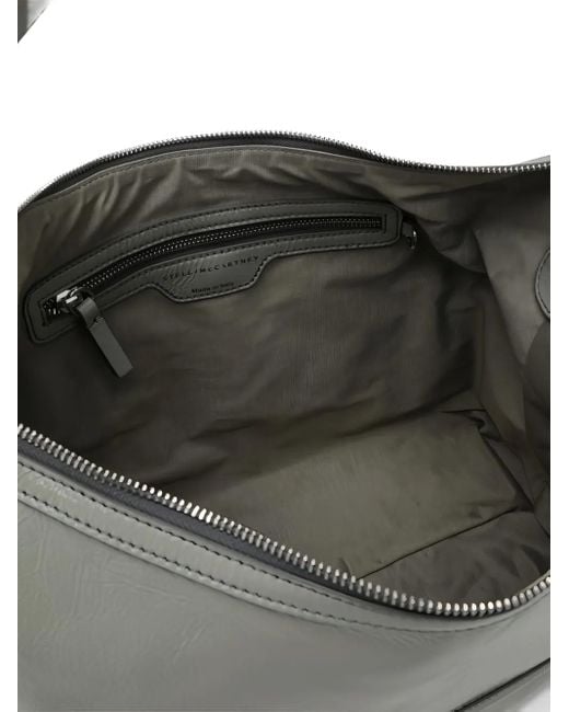 Stella McCartney Gray Dartmoor zip shoulder bag