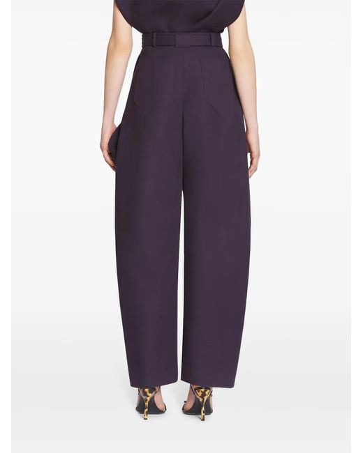 Lanvin Blue Tapered Trousers
