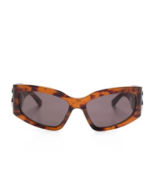 Balenciaga Brown Bossy Cat Sunglasses
