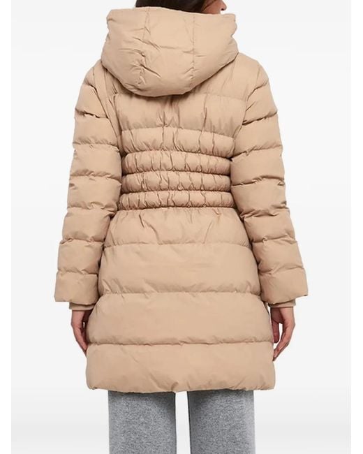 ARMANI EXCHANGE Natural Hooded Buttoned Coat