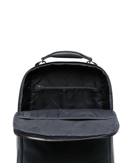 Piquadro Black Laptop Backpack 15.6"