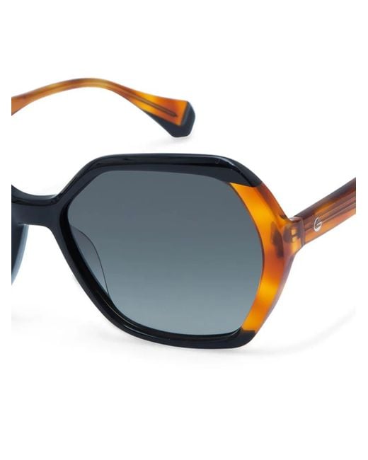 Gigi Studios Blue Thadeus Square-Frame Sunglasses