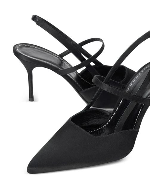 Staud White Sebastian Slingback Pumps
