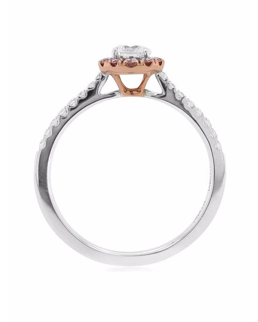 HYT Jewelry White 18Kt Argyle Diamond Engagement Ring