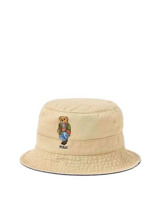 メンズ Polo Ralph Lauren バケットハット Natural