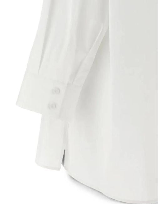 Jil Sander White Button-Front Shirt
