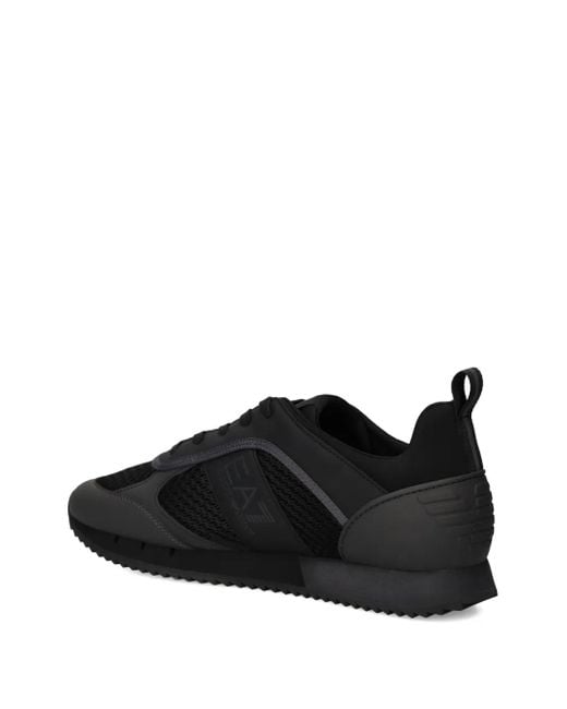 メンズ EA7 メッシュスニーカー Black
