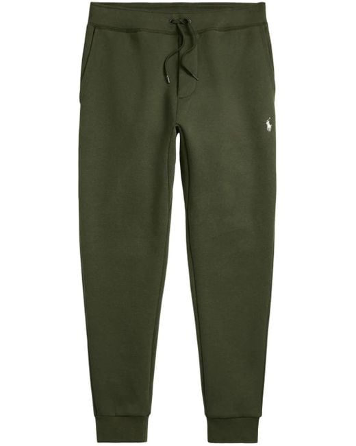Polo Ralph Lauren Green Polo Pony-Embroidered Track Pants for men