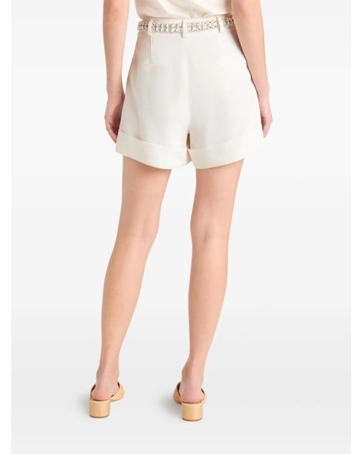 Cinq À Sept White Ester Shorts