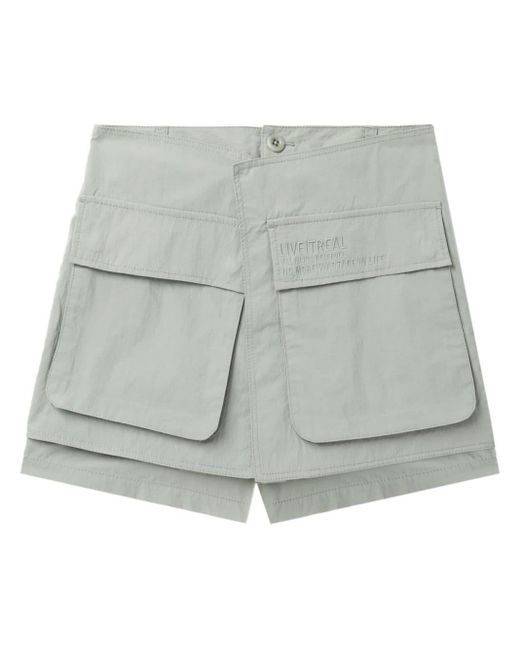 Pantalones cortos con doble botonadura Izzue de color Gray