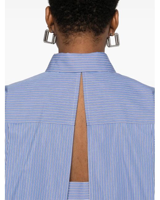 ワンピース SACAI Shirt dress Blue 23054048_53554650_600.jpg