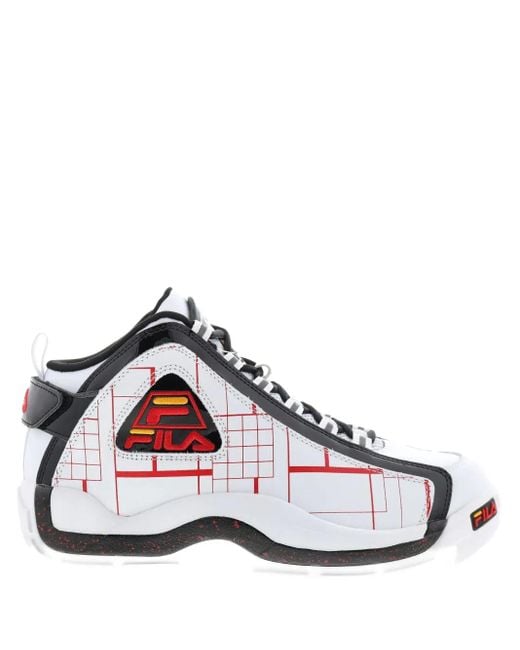 メンズ Fila Grant Hill 2 Grid "white/black/gold Fusion" スニーカー