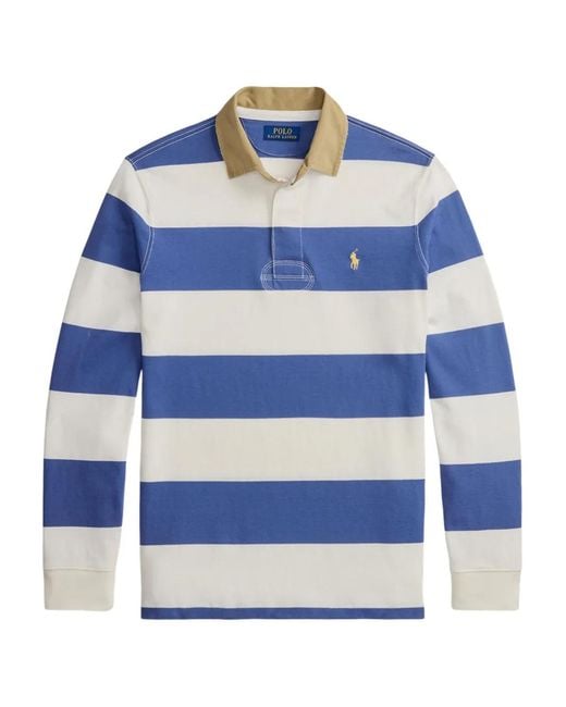 Chemise Rayée À Manches Longues Polo Ralph Lauren pour homme en coloris Blue